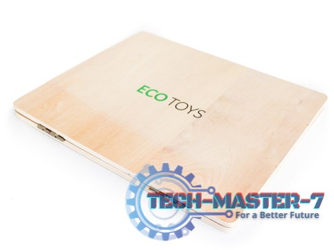 Drewniany laptop edukacyjny tablica magnetyczna ECOTOYS ECOTOYS Drewniany laptop edukacyjny tablica magnetyczna ECOTOYS ECOTOYS