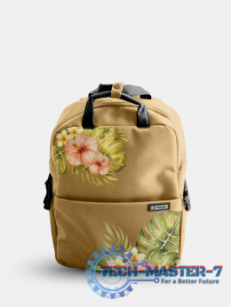 Produkt przykładowy: Plecak Pako, Blooming Hawaii Beige 18L