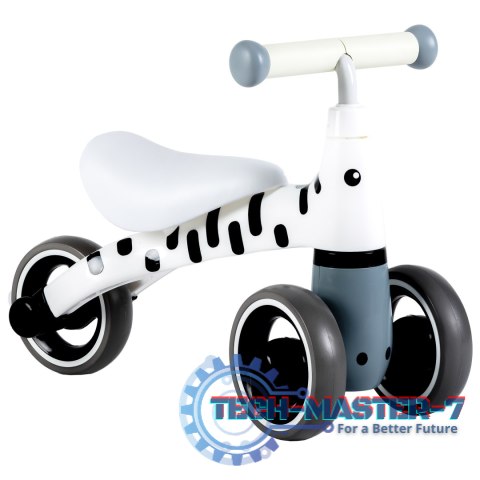 Rowerek biegowy dla dzieci bezpieczna konstrukcja koła EVA "Zebra" ECOTOYS ECOTOYS Rowerek biegowy dla dzieci bezpieczna konstrukcja koła EVA "Zebra" ECOTOYS ECOTOYS