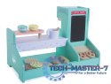 Drewniana kuchnia kawiarnia sklep cukiernia ECOTOYS ECOTOYS Drewniana kuchnia kawiarnia sklep cukiernia ECOTOYS ECOTOYS