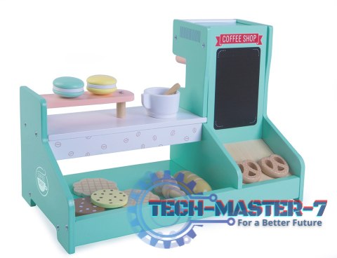 Drewniana kuchnia kawiarnia sklep cukiernia ECOTOYS ECOTOYS Drewniana kuchnia kawiarnia sklep cukiernia ECOTOYS ECOTOYS