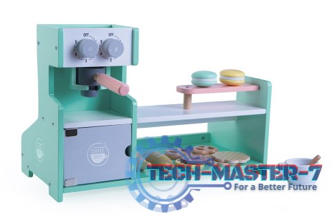 Drewniana kuchnia kawiarnia sklep cukiernia ECOTOYS ECOTOYS Drewniana kuchnia kawiarnia sklep cukiernia ECOTOYS ECOTOYS