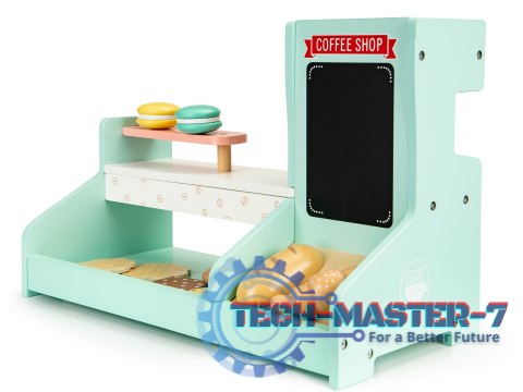 Drewniana kuchnia kawiarnia sklep cukiernia ECOTOYS ECOTOYS Drewniana kuchnia kawiarnia sklep cukiernia ECOTOYS ECOTOYS