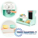 Drewniana kuchnia kawiarnia sklep cukiernia ECOTOYS ECOTOYS Drewniana kuchnia kawiarnia sklep cukiernia ECOTOYS ECOTOYS