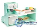 Drewniana kuchnia kawiarnia sklep cukiernia ECOTOYS ECOTOYS Drewniana kuchnia kawiarnia sklep cukiernia ECOTOYS ECOTOYS