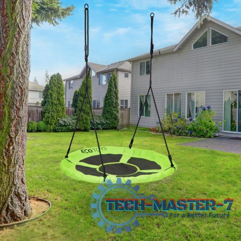 Huśtawka ogrodowa bocianie gniazdo 100cm zielona ECOTOYS ECOTOYS Huśtawka ogrodowa bocianie gniazdo 100cm zielona ECOTOYS ECOTOYS