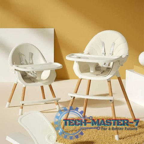 Krzesełko fotelik do karmienia 2w1 beżowe ECOTOYS ECOTOYS Krzesełko fotelik do karmienia 2w1 beżowe ECOTOYS ECOTOYS