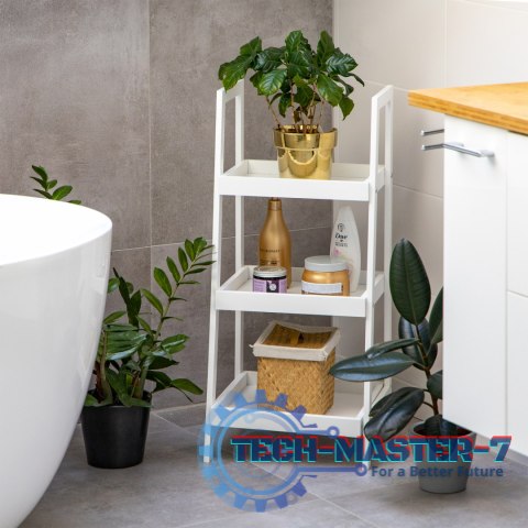 Regał szafka nocna stolik nocny drabinka 3 półki ModernHome Regał szafka nocna stolik nocny drabinka 3 półki ModernHome