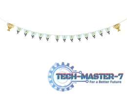Baner Happy Birthday Puchary 2,5m