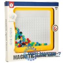 Tablica magnetyczna montessori mozaika kolorowe kropki żółta 26 x 26 cm Tablica magnetyczna montessori mozaika kolorowe kropki żółta 26 x 26 cm