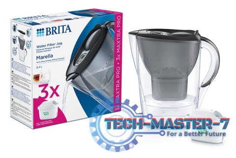 Dzbanek filtrujący Marella 2,4l + 3 wkłady PRO Pure Performance Dzbanek filtrujący Marella 2,4l + 3 wkłady PRO Pure Performance