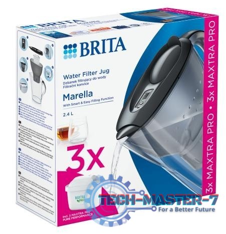 Dzbanek filtrujący Marella 2,4l + 3 wkłady PRO Pure Performance Dzbanek filtrujący Marella 2,4l + 3 wkłady PRO Pure Performance
