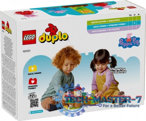 Klocki DUPLO 10431 Peppa Pig Ogród i domek na drzewie Peppy Klocki DUPLO 10431 Peppa Pig Ogród i domek na drzewie Peppy