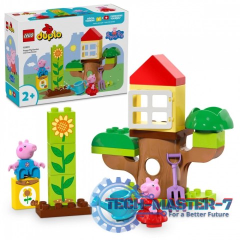 Klocki DUPLO 10431 Peppa Pig Ogród i domek na drzewie Peppy Klocki DUPLO 10431 Peppa Pig Ogród i domek na drzewie Peppy