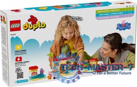 Klocki DUPLO 10434 Peppa Pig Peppa i supermarket Klocki DUPLO 10434 Peppa Pig Peppa i supermarket
