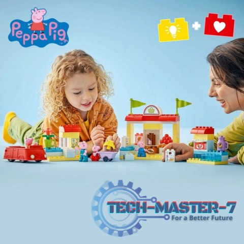 Klocki DUPLO 10434 Peppa Pig Peppa i supermarket Klocki DUPLO 10434 Peppa Pig Peppa i supermarket