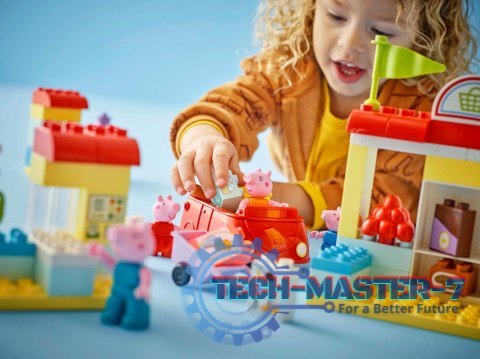 Klocki DUPLO 10434 Peppa Pig Peppa i supermarket Klocki DUPLO 10434 Peppa Pig Peppa i supermarket