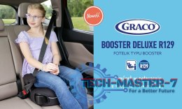 Fotelik Booster Deluxe I-Size midnight
