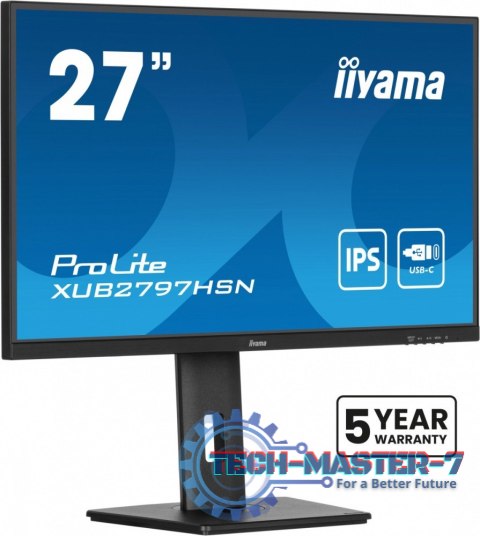 Monitor 27 cali XUB2797HSN-B1 IPS,FHD,USB-C Dock,HAS /5y/ Monitor 27 cali XUB2797HSN-B1 IPS,FHD,USB-C Dock,HAS /5y/