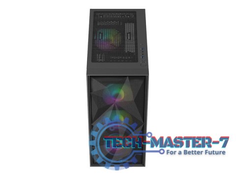 Obudowa Genesis Diaxid 605 ARGB MIDI TOWER USB-C Czarna Obudowa Genesis Diaxid 605 ARGB MIDI TOWER USB-C Czarna