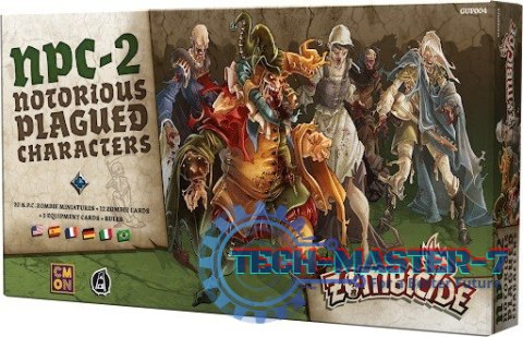 Dodatek Zombicide Czarna Plaga: NPC 2 Dodatek Zombicide Czarna Plaga: NPC 2