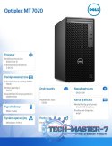 Komputer Optiplex MT/Core i5-14500/16GB/512GB SSD/Integrated/DVD RW/No Wifi/Kb/Mouse/W11Pro