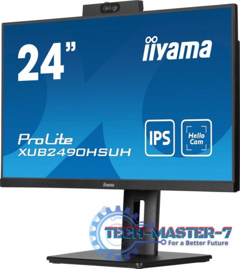 Monitor 24 cale XUB2490HSUH-B1 IPS,FHD,CAM,MIC,HDMI,DP,3xUSB(3.2), 100Hz,250cd,4ms,ADAPTIVE SYNC,FlickerFree,2x2W,WINDOWS HELLO Monitor 24 cale XUB2490HSUH-B1 IPS,FHD,CAM,MIC,HDMI,DP,3xUSB(3.2), 100Hz,250cd,4ms,ADAPTIVE SYNC,FlickerFree,2x2W,WINDOWS HELLO
