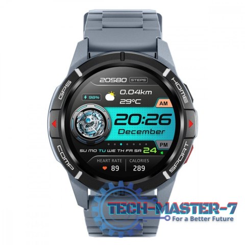Smartwatch GS Active 1.3 cala 400 mAh Szary Smartwatch GS Active 1.3 cala 400 mAh Szary
