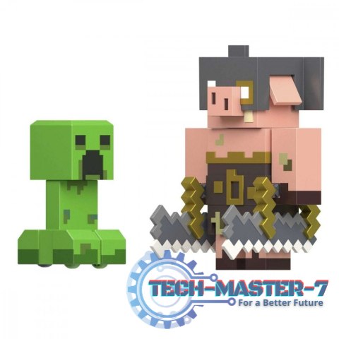 Zestaw figurek Minecraft Legends Creeper vs Piglin Zestaw figurek Minecraft Legends Creeper vs Piglin