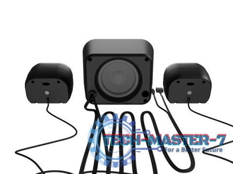 Głośniki PUG 11W RMS 2.1 Czarne Głośniki PUG 11W RMS 2.1 Czarne