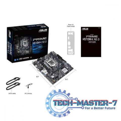 Płyta główna PRIME H510M-K s1200 R2.0 2DDR4 HDMI mATX Płyta główna PRIME H510M-K s1200 R2.0 2DDR4 HDMI mATX