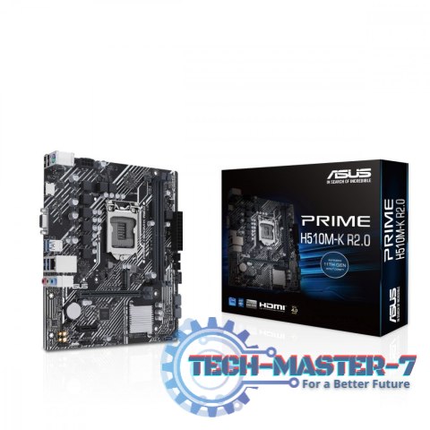 Płyta główna PRIME H510M-K s1200 R2.0 2DDR4 HDMI mATX Płyta główna PRIME H510M-K s1200 R2.0 2DDR4 HDMI mATX