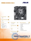 Płyta główna PRIME H510M-K s1200 R2.0 2DDR4 HDMI mATX Płyta główna PRIME H510M-K s1200 R2.0 2DDR4 HDMI mATX