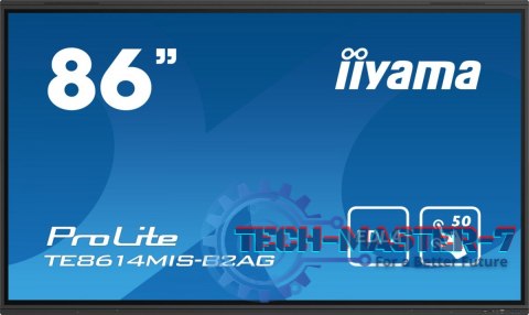 Monitor interaktywny 86 cali TE8614MIS-B2, INFRARED,50pkt,VA,4K, 7H,WiFi,MIC,USB ANDROID 13, Google EDLA Monitor interaktywny 86 cali TE8614MIS-B2, INFRARED,50pkt,VA,4K, 7H,WiFi,MIC,USB ANDROID 13, Google EDLA