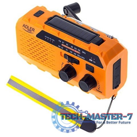 Radio solarne z korbką ręczną AD1197 Radio solarne z korbką ręczną AD1197