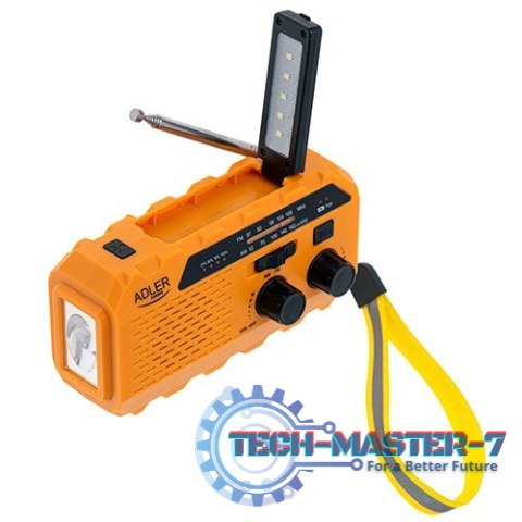 Radio solarne z korbką ręczną AD1197 Radio solarne z korbką ręczną AD1197