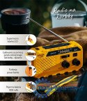Radio solarne z korbką ręczną AD1197 Radio solarne z korbką ręczną AD1197