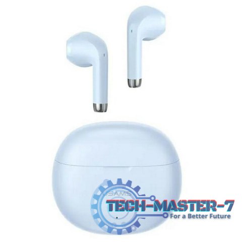 Słuchawki Bluetooth 5.3 TWS Rhymbo series Niebieskie Słuchawki Bluetooth 5.3 TWS Rhymbo series Niebieskie