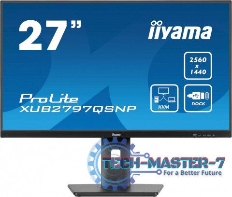 Monitor 27 cali XUB2797QSNP-B1,IPS,QHD,USB-c Dock,KVM,HDMI /5y/ Monitor 27 cali XUB2797QSNP-B1,IPS,QHD,USB-c Dock,KVM,HDMI /5y/