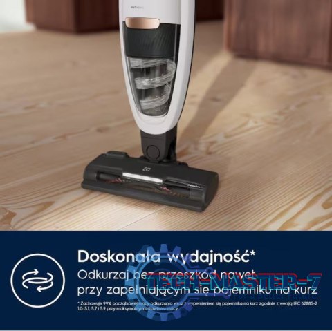 Odkurzacz pionowy Hygienic 500 Well UV ES52HB25SH 55 minut Odkurzacz pionowy Hygienic 500 Well UV ES52HB25SH 55 minut