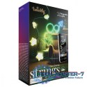 Inteligentne lampki dekoracyjne Strings USB-C (Candies) 200 LED RGB, gwiazdy, zielony przewód, 12 m