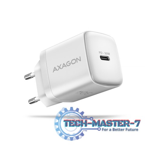 ACU-PD30W Ładowarka sieciowa PD 30W, 1x port USB-C, PD3.0/QC3.0/AFC/FCP/Apple Biała ACU-PD30W Ładowarka sieciowa PD 30W, 1x port USB-C, PD3.0/QC3.0/AFC/FCP/Apple Biała
