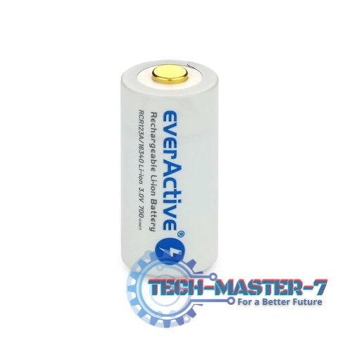 Akumulator 16340 3V Li-ion 700 mAh micro USB Akumulator 16340 3V Li-ion 700 mAh micro USB