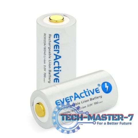 Akumulator 16340 3V Li-ion 700 mAh micro USB Akumulator 16340 3V Li-ion 700 mAh micro USB