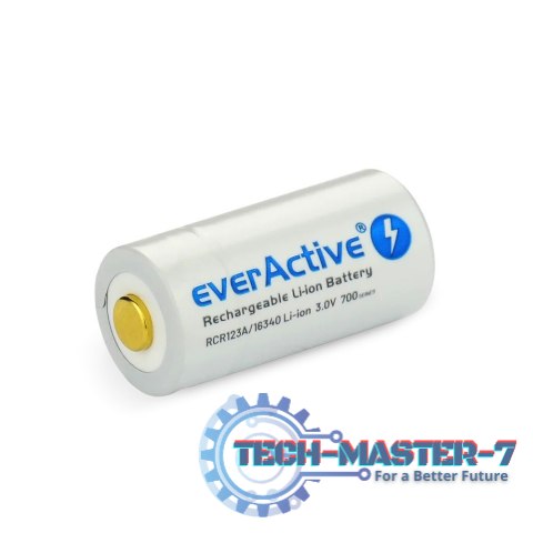 Akumulator 16340 3V Li-ion 700 mAh micro USB Akumulator 16340 3V Li-ion 700 mAh micro USB
