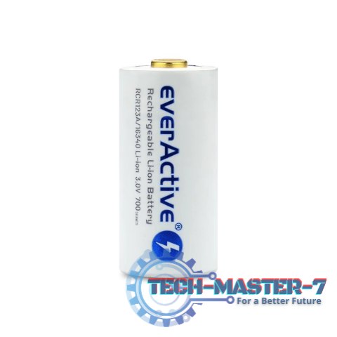Akumulator 16340 3V Li-ion 700 mAh micro USB Akumulator 16340 3V Li-ion 700 mAh micro USB