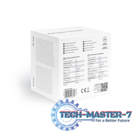 Głośnik bezprzewodowy Bluetooth 5W, BS-042, Niebieski Głośnik bezprzewodowy Bluetooth 5W, BS-042, Niebieski