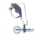 Koń na kiju Hobby Horse HOPPIHORSE A4 szary