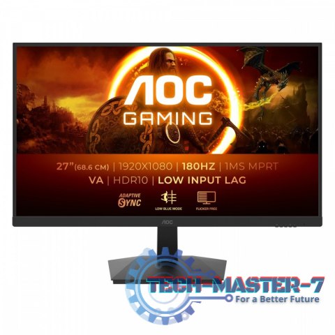 Monitor C27G4ZXU 27 cali Zakrzywiony Fast VA 280Hz HDMIx2 DP Monitor C27G4ZXU 27 cali Zakrzywiony Fast VA 280Hz HDMIx2 DP