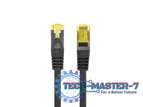 Patchcord kat.6 S/FTP 3m czarny PCF6A-10CU-0300-BK Patchcord kat.6 S/FTP 3m czarny PCF6A-10CU-0300-BK